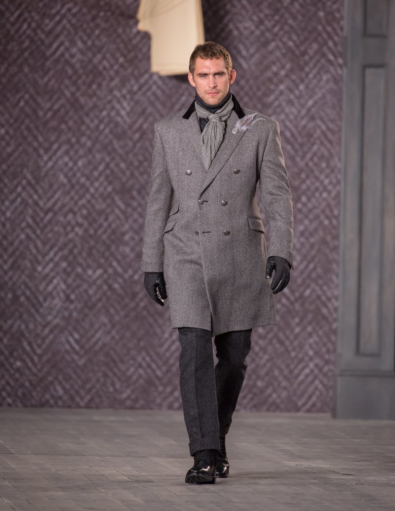 Joseph Abboud AW16 — runway look at NYFW Men's