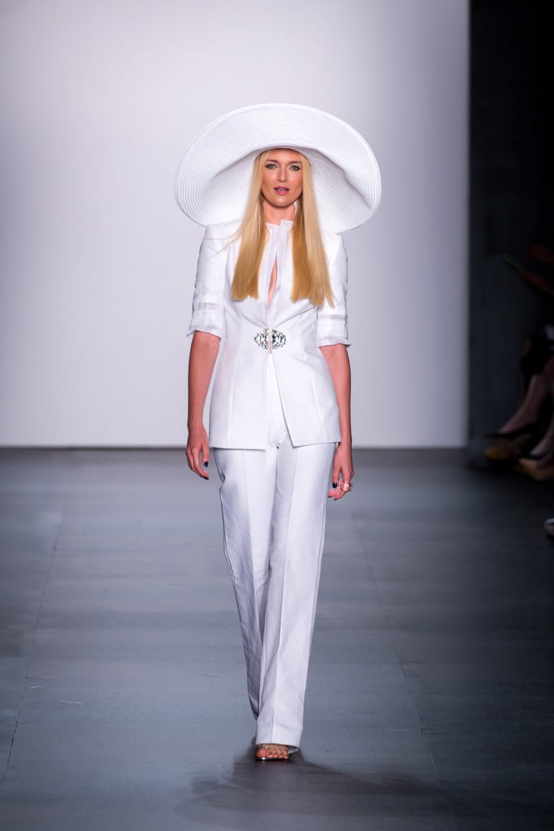 Zang Toi SS16 — runway look at New York Fashion Week
